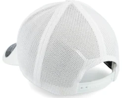 Engraved 4 White Hat W White Mesh W Patch Trucker - Black Clover