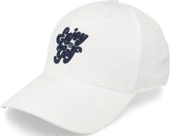 Enjoy Golf Responsibly White Glow/Navy Blazer Adjustable - Puma