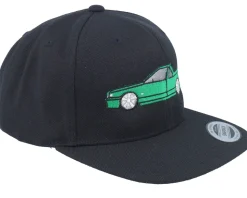 Epa Car Embroidery Black Snapback - Iconic