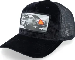 Epa Car Pop Art Velvet Black A-Frame Trucker - Calza Pennello