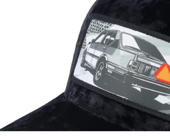 Epa Car Pop Art Velvet Black A-Frame Trucker - Calza Pennello