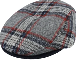 Erik Shetland Kombi Grey Flat Cap - Mayser