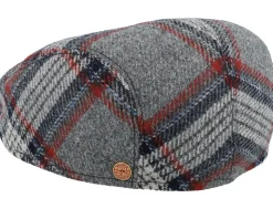 Erik Shetland Kombi Grey Flat Cap - Mayser