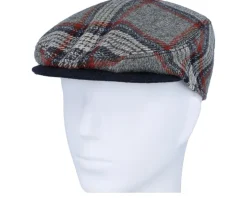 Erik Shetland Kombi Grey Flat Cap - Mayser