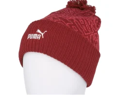 Essential Beanie Intense Red Pom - Puma