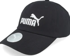 Essential Cap Black Dad Cap - Puma