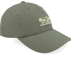 Estd 1966 Curved Bill Jockey Loden Green Dad Cap - Vans