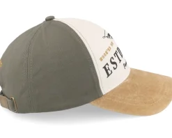 Estd 1829 Gone Fishing Cotton Olive Adjustable - MJM Hats