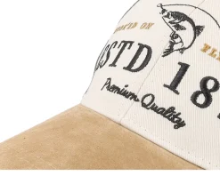 Estd 1829 Gone Fishing Cotton Olive Adjustable - MJM Hats