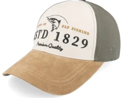 Estd 1829 Son Of A Fisherman Cotton Olive Adjustable - MJM Hats