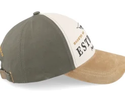 Estd 1829 Son Of A Fisherman Cotton Olive Adjustable - MJM Hats