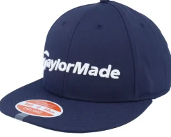 Evergreen Flatbill Navy Snapback - Taylor Made