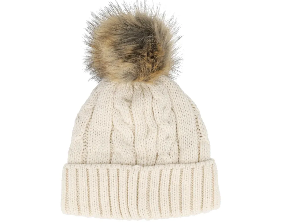 Ezah Beanie Whitecap Gray Pom - Picture