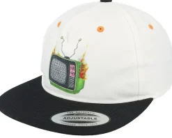 Fa J Hager White/Black Strapback - Volcom