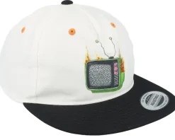 Fa J Hager White/Black Strapback - Volcom