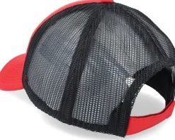 Factory Pilot Hat Red Line/Black Trucker - Oakley