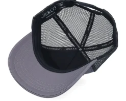 Failure Is Not An Option Rubber Charcoal Grey/Black A-Frame Trucker - John Hatter & Co