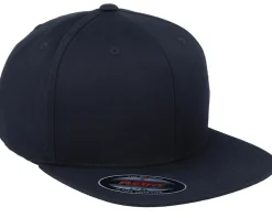 Fair White Logo Flat Brim Black Fitted - Fair