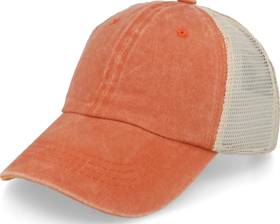 Fashion Custom Vintage Orange/Khaki Trucker - Equip