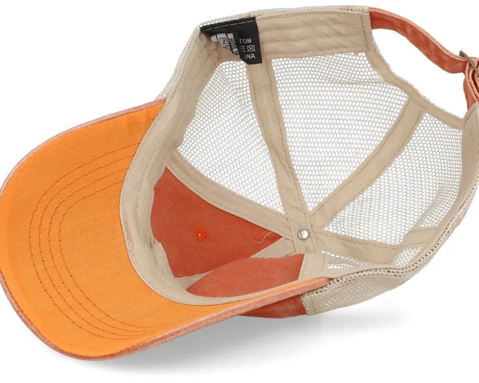 Fashion Custom Vintage Orange/Khaki Trucker - Equip