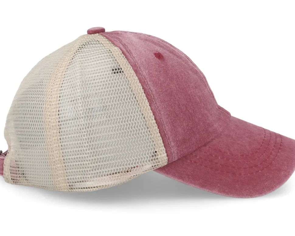 Fashion Custom Vintage Wine/Khaki Trucker - Equip