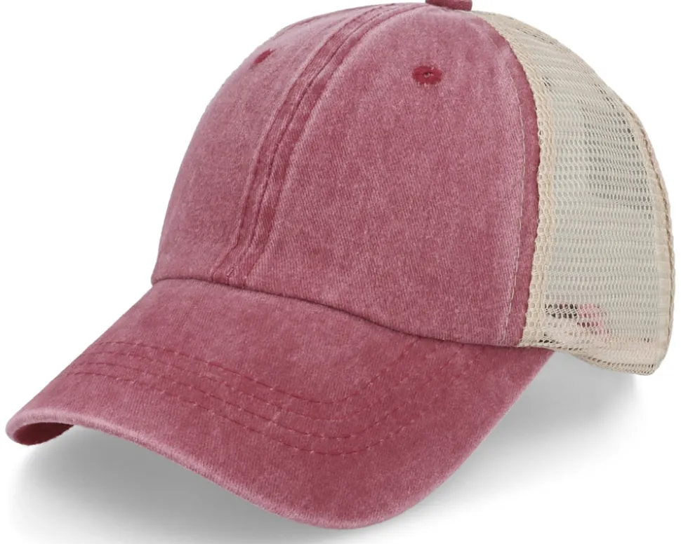 Fashion Custom Vintage Wine/Khaki Trucker - Equip