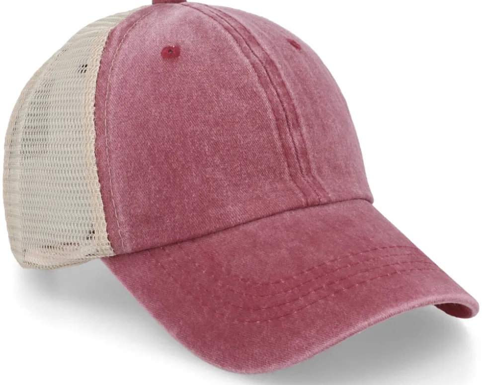 Fashion Custom Vintage Wine/Khaki Trucker - Equip