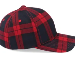 Fashion Tartan Plaid Red - Flexfit