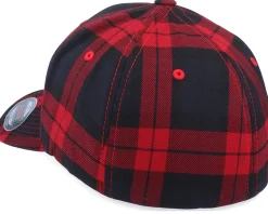 Fashion Tartan Plaid Red - Flexfit
