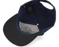 Faux Leather Patch Navy/Black Adjustable - John Deere