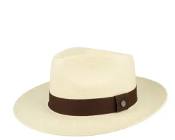Fedora Toyo Bleached Straw Hat - Lierys