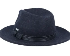 Felt Black Fedora - Seeberger