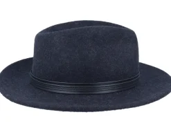 Felt Black Fedora - Seeberger