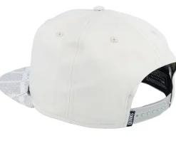 Fendolookalike Light Grey Snapback - Djinns