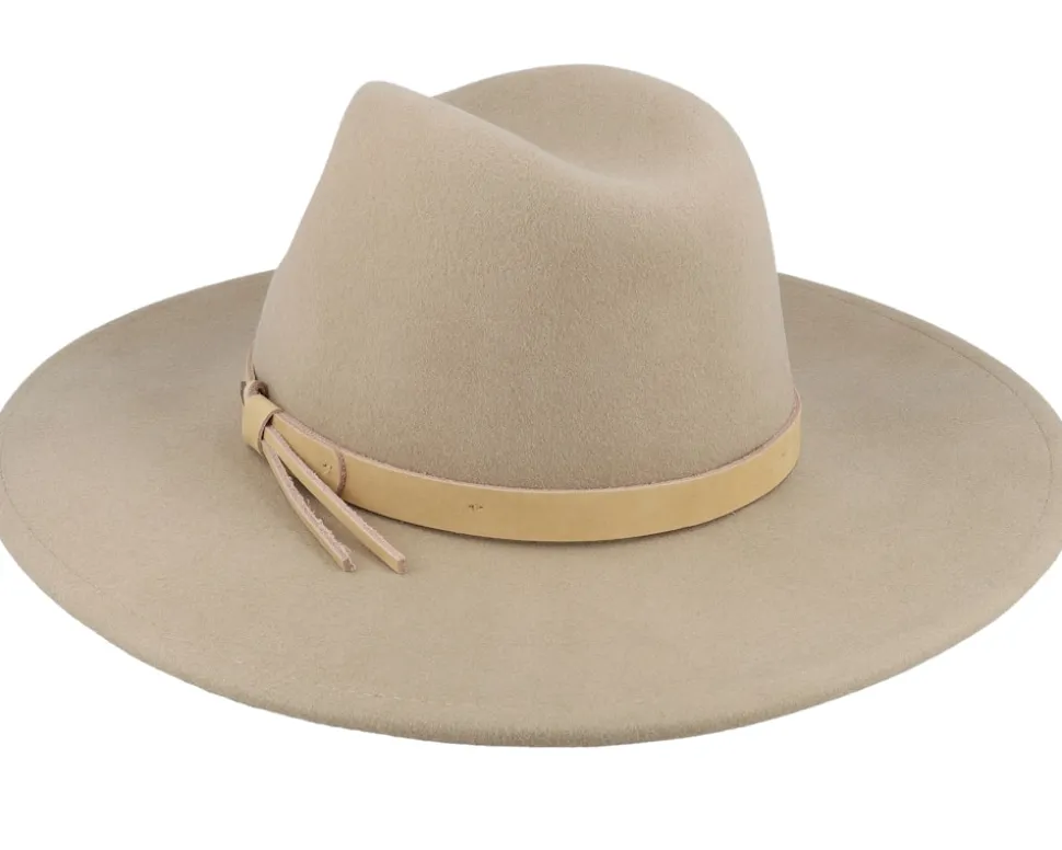 Field Proper Hat Sand Fedora - Brixton