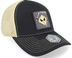 Fighter Class 112 Black/Vegas Gold Trucker - Critiql Hit