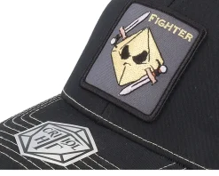 Fighter Class 112 Black/Vegas Gold Trucker - Critiql Hit