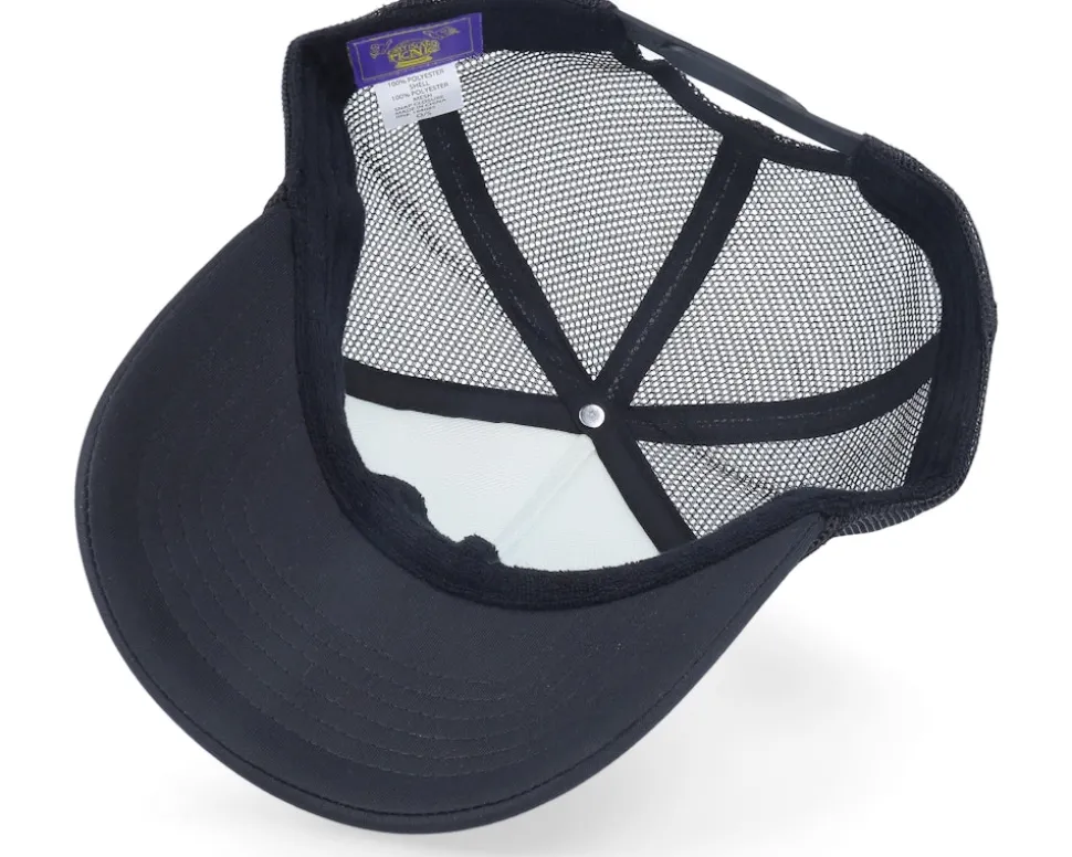 Find Balance Graphic Black/White Trucker - Coney Island Picnic