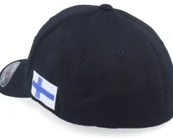Finland Army Skull Black Wooly Combed Flexfit - Army Head