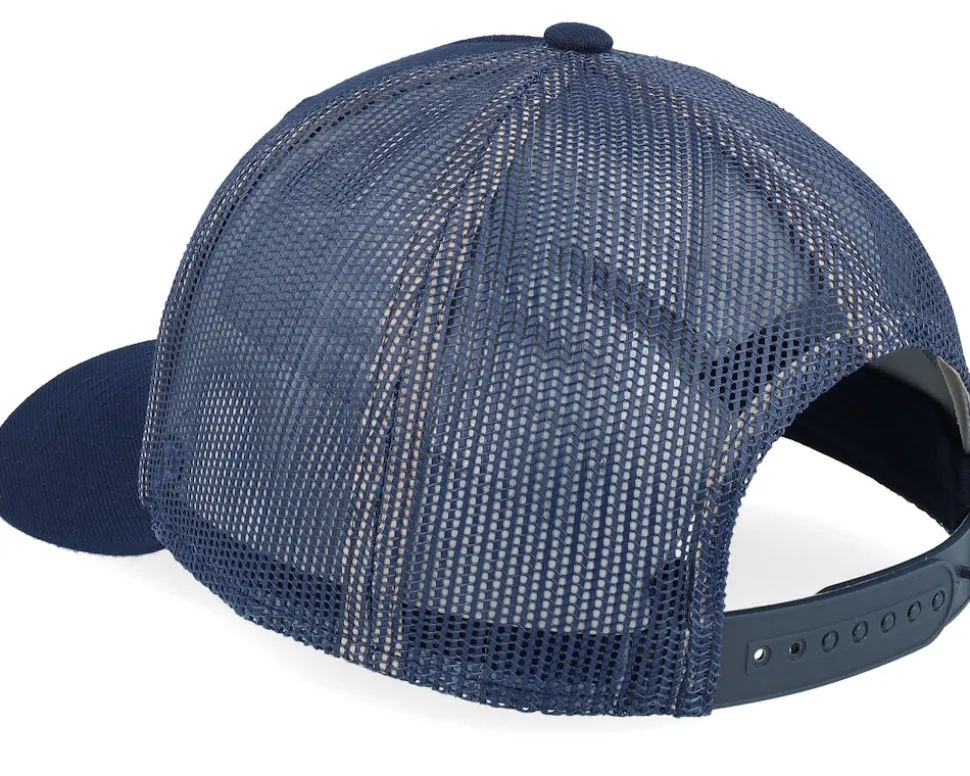 Fiordland National Park Navy A-Frame Trucker - Jim Pilleus