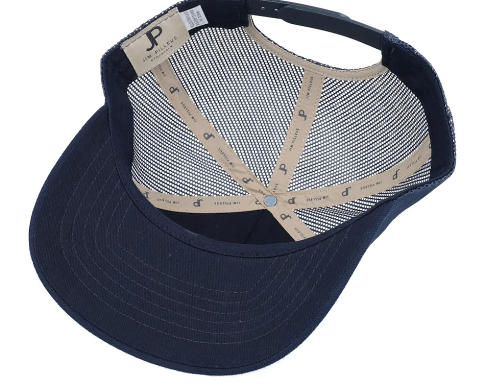Fiordland National Park Navy A-Frame Trucker - Jim Pilleus