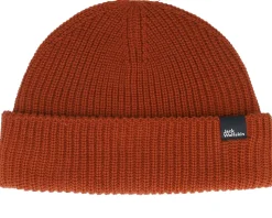 Fischer Beanie Intense Rust Cuff - Jack Wolfskin