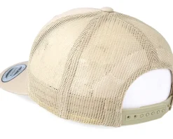 Fishing Circle Khaki Trucker - Hunter