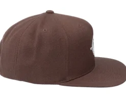 Fishing Compass Brown Snapback - Hunter