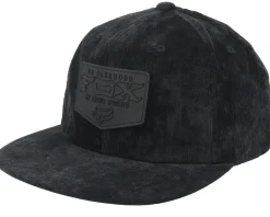Fixated Black Snapback - Fox