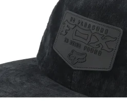 Fixated Black Snapback - Fox