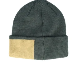 Flame Beanie Urban Chic Green Cuff - Upfront
