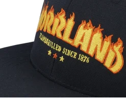 Flamegrilled Cap Kolsvart Black Trucker - SQRTN