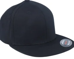 Flat Brim Black Fitted - Flexfit