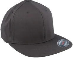 Flat Brim Dark Grey Fitted - Flexfit